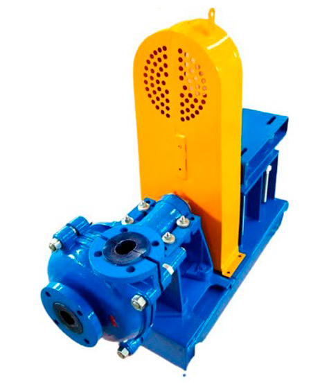 2inch x 1.5inch Polyurethane Erosion Resistant Material Lined Slurry Pump