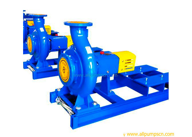 horizontal centrifugal water pump
