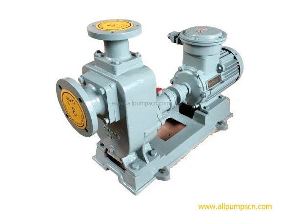 self priming oil pump