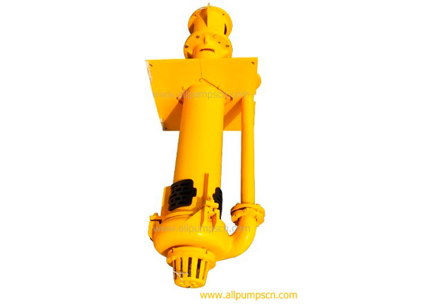 65qv rubber vertical sump slurry pump for mineral tailing tank