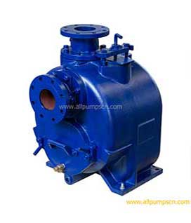 Solids Handling China Self priming Trash Pumps